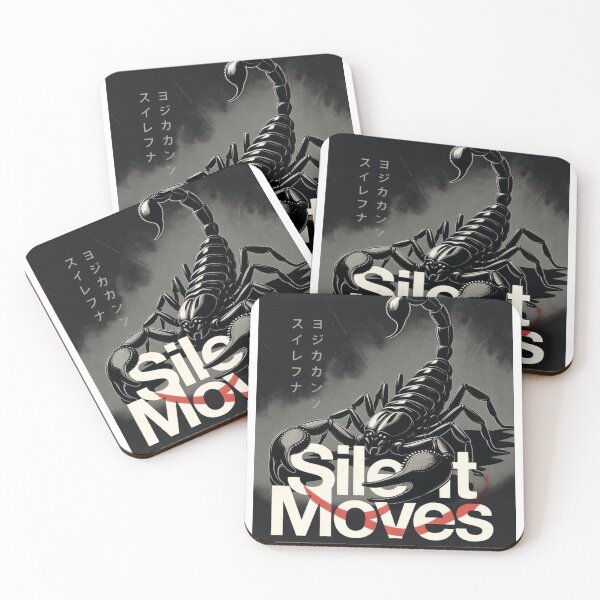 Item preview, Silent Moves Streetwear T-Shirt – Minimal Scorpion Graphic Tee designed and sold by Epic.