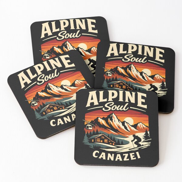 Item preview, Canazei - Alpine soul tshirt designed and sold by natzeroART.
