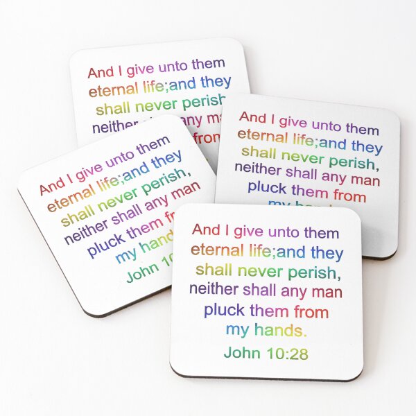 Item preview, John 10:28 designed and sold by Salisha Wheeler.