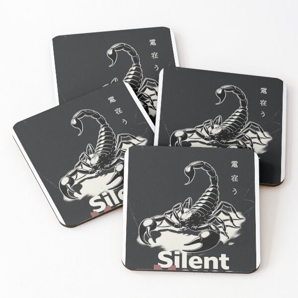 Item preview, Silent Moves Streetwear T-Shirt – Minimal Scorpion Graphic Tee designed and sold by Epic TV USA.