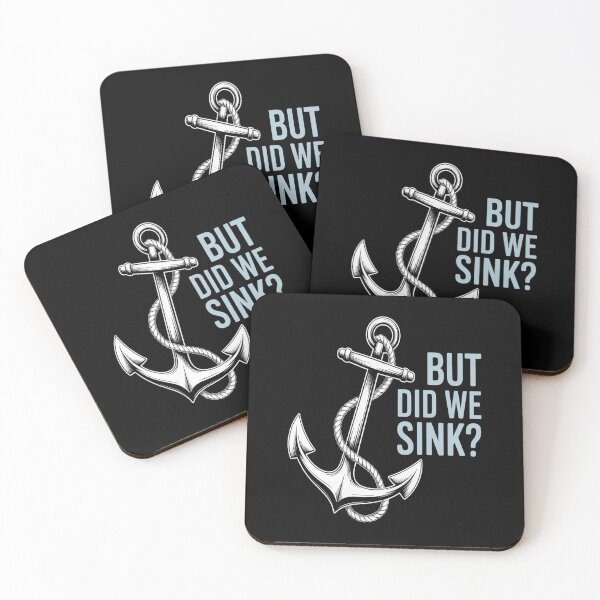 Item preview, But did we sink Funny Boating  designed and sold by orlodrake.