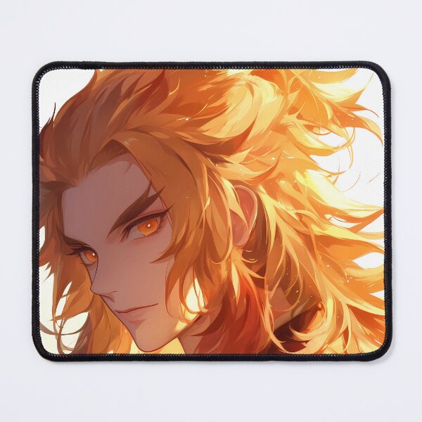Item preview, Kyojuro Rengoku Demon Slayer Sunlit Flame Profile designed and sold by 108Recordings.