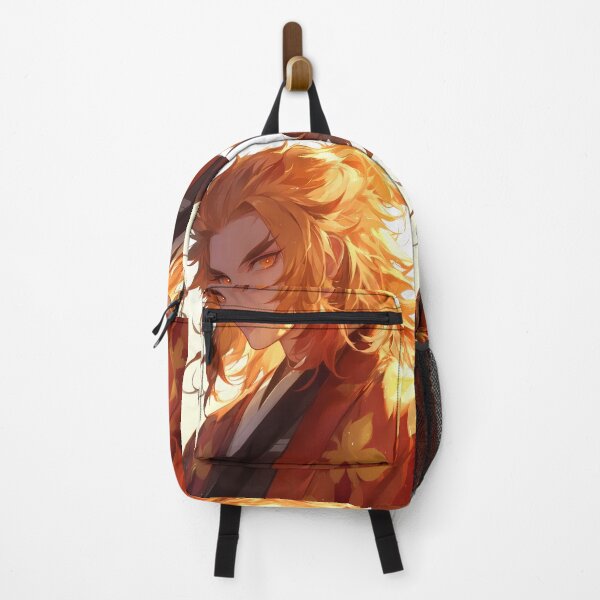 Item preview, Kyojuro Rengoku Demon Slayer Sunlit Flame Profile designed and sold by 108Recordings.