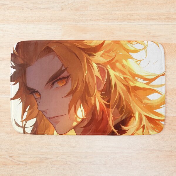 Item preview, Kyojuro Rengoku Demon Slayer Sunlit Flame Profile designed and sold by 108Recordings.