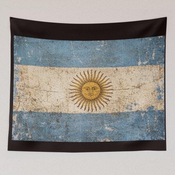 Item preview, Vintage Argentina Flag Soccer Fan Design designed and sold by Junior-Design.
