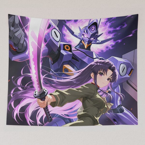 Item preview, Misato Katsuragi Neon Genesis Evangelion Anime Girl Waifu Eva Unit Battle designed and sold by 108Recordings.
