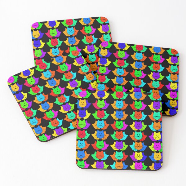 Item preview, The Split Complementary Cats designed and sold by Laura-Rosa.