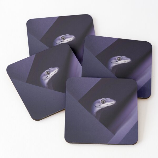 Item preview, Purple Snake Portrait in Geometric Shadows designed and sold by LuminousFoundry.