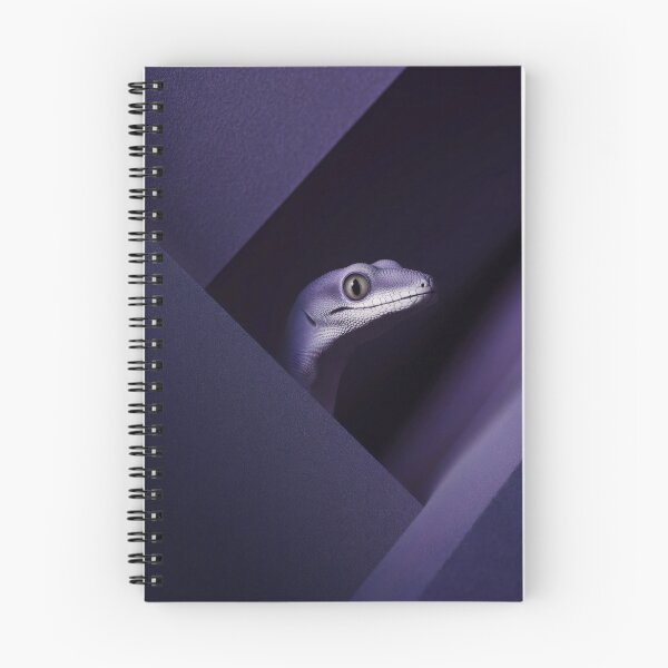 Item preview, Purple Snake Portrait in Geometric Shadows designed and sold by LuminousFoundry.