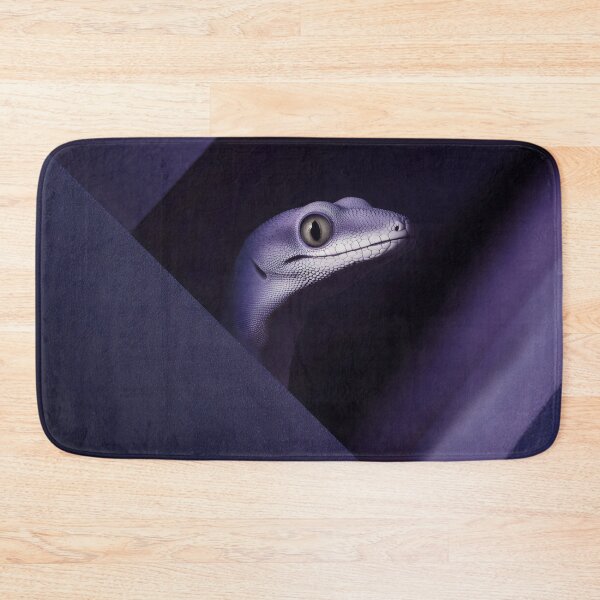 Item preview, Purple Snake Portrait in Geometric Shadows designed and sold by LuminousFoundry.