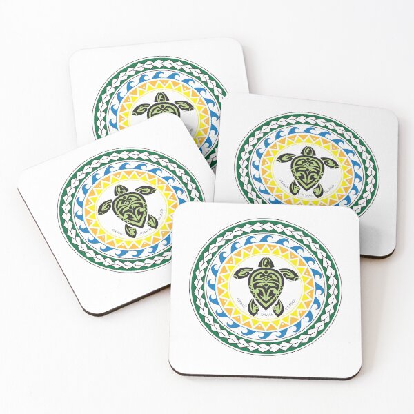 Item preview, Tribal Turtle Tattoo Mandala Grand Cayman Island designed and sold by srwdesign.