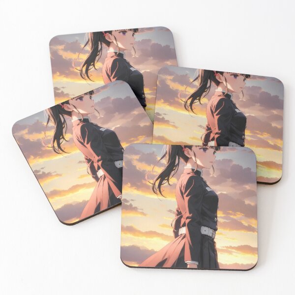 Item preview, Kanao Tsuyuri Demon Slayer Sunset Butterfly Gaze designed and sold by 108Recordings.