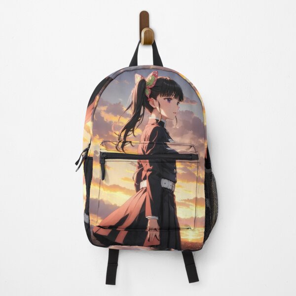 Item preview, Kanao Tsuyuri Demon Slayer Sunset Butterfly Gaze designed and sold by 108Recordings.