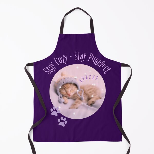 Item preview, Stay Cozy Stay Purrfect Funny Cat designed and sold by Sachie's Studio.