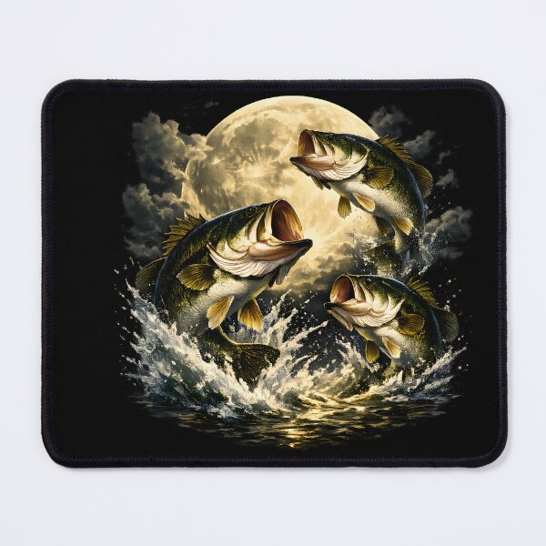 Item preview, Lunar Largemouth Bass Adventure designed and sold by HUTEND.