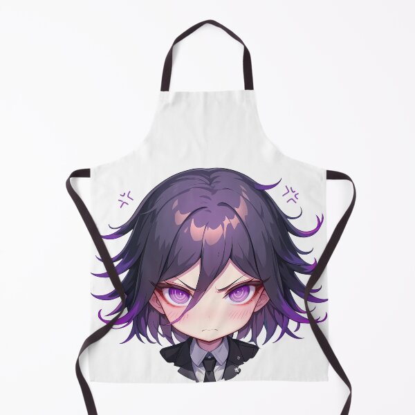 Item preview, Kokichi Ouma Danganronpa Chibi Angry Trickster Smirk designed and sold by 108Recordings.