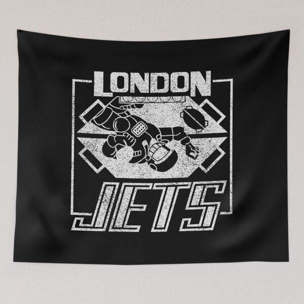 Aperçu de l'œuvre Logo vieilli des London Jets créée et vendue par RooseveltMohr.