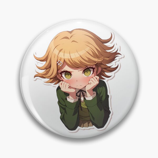 Item preview, Chihiro Fujisaki Danganronpa Chibi Angry Kawaii Mood designed and sold by 108Recordings.