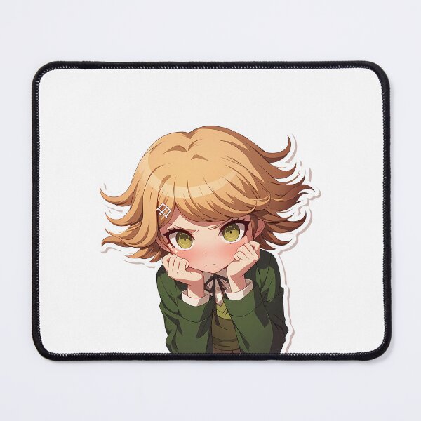 Item preview, Chihiro Fujisaki Danganronpa Chibi Angry Kawaii Mood designed and sold by 108Recordings.
