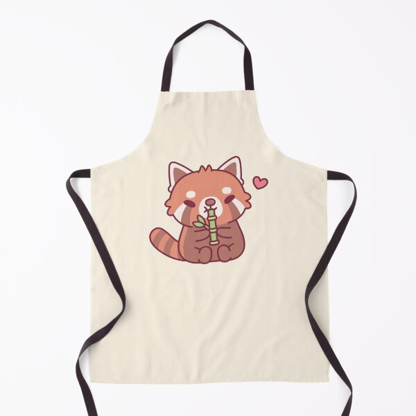 Item preview, Cute Red Panda Loves Bamboo designed and sold by rustydoodle.