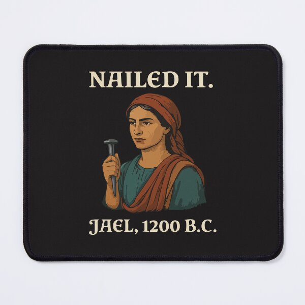 Item preview, Nailed It Jael Bible Story Funny Christian Humor Vintage Biblical Design designed and sold by kiralynstration.