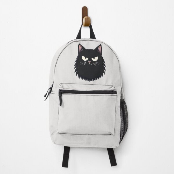 Item preview, Black Cat Face – Bold Cartoon Style designed and sold by nhk999.