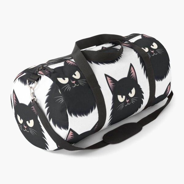 Item preview, Black Cat Face – Bold Cartoon Style designed and sold by nhk999.