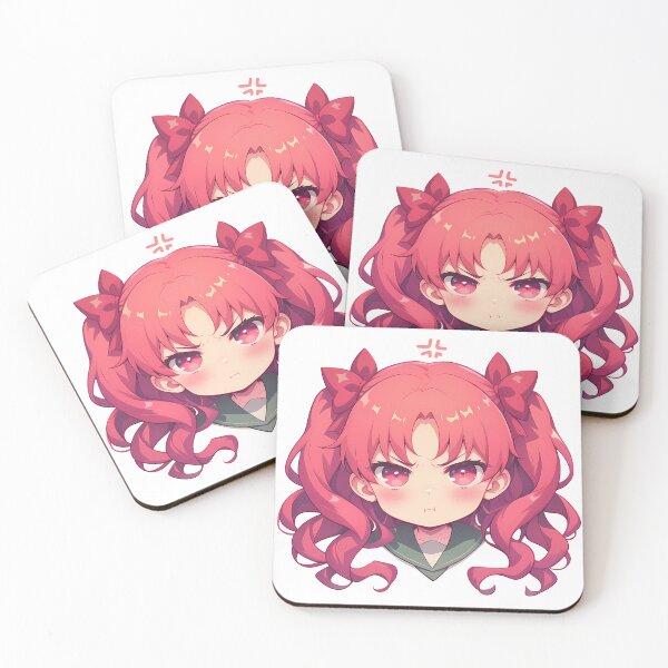 Item preview, Shirai Kuroko A Certain Scientific Railgun Chibi Angry Pout designed and sold by 108Recordings.