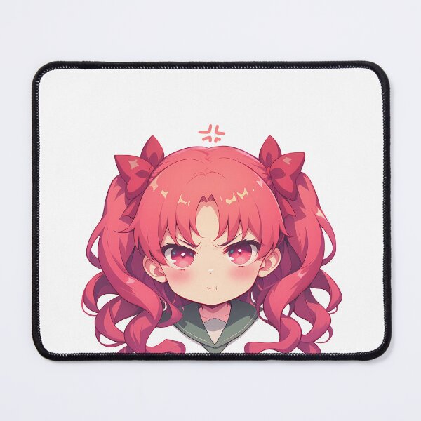 Item preview, Shirai Kuroko A Certain Scientific Railgun Chibi Angry Pout designed and sold by 108Recordings.