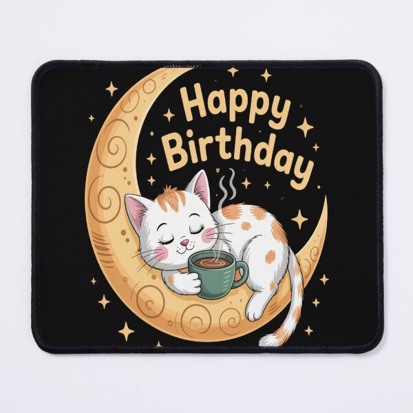 Item preview, Cat Kawaii On Moon With Mochi designed and sold by kakashinn.