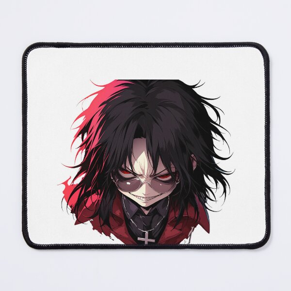 Item preview, Alucard Hellsing Chibi Angry Gothic Glare designed and sold by 108Recordings.