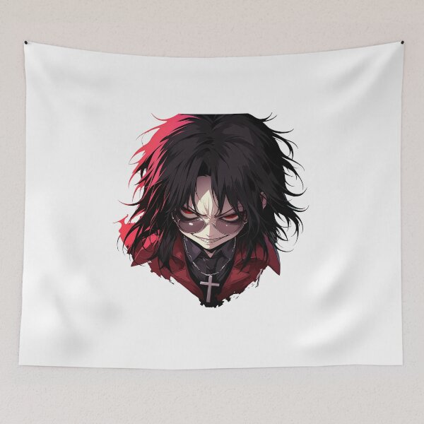 Item preview, Alucard Hellsing Chibi Angry Gothic Glare designed and sold by 108Recordings.