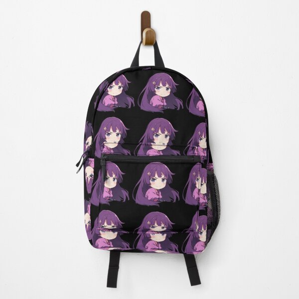 Item preview, Hitagi Senjougahara Bakemonogatari Chibi Moody Side Eye designed and sold by 108Recordings.