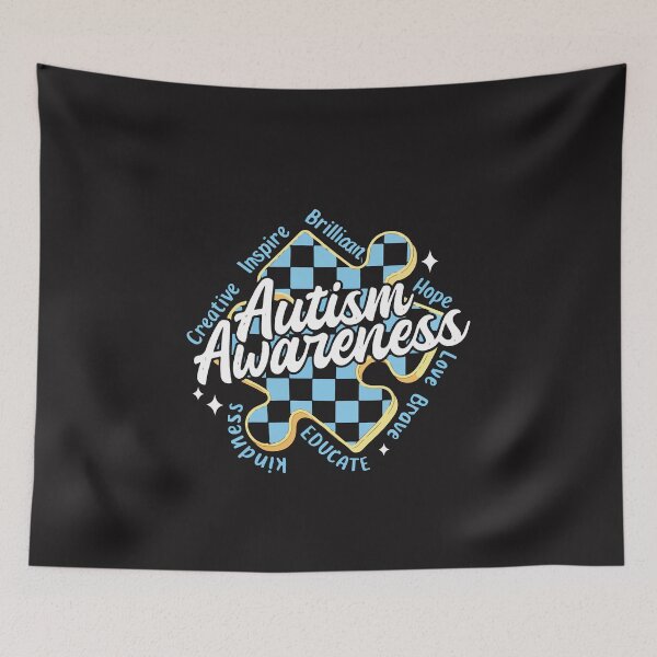 Item preview, Autism Awareness Respect Love Support Blue Puzzle Piece Acceptance Design designed and sold by kiralynstration.