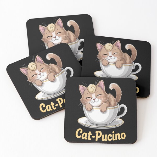 Item preview, Cat Puccino Cappucino Coffee  designed and sold by kakashinn.