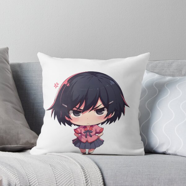 Item preview, Suruga Kanbaru Bakemonogatari Chibi Angry Hands On Hips designed and sold by 108Recordings.