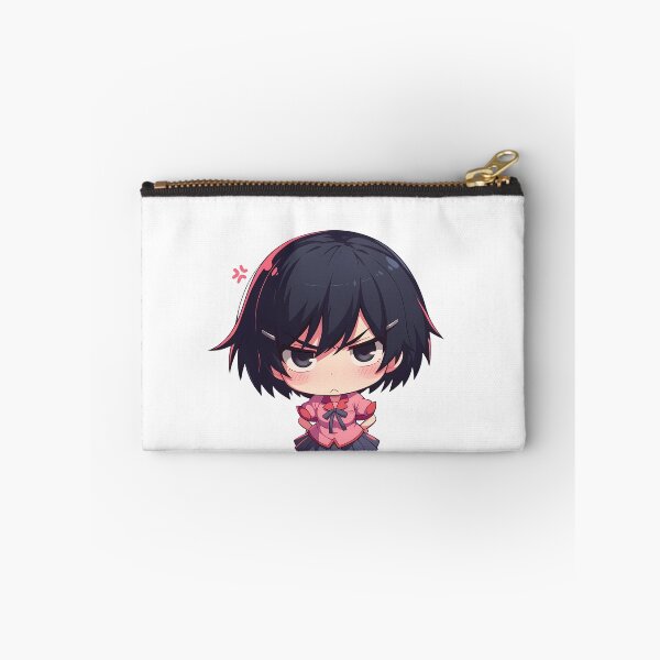 Item preview, Suruga Kanbaru Bakemonogatari Chibi Angry Hands On Hips designed and sold by 108Recordings.
