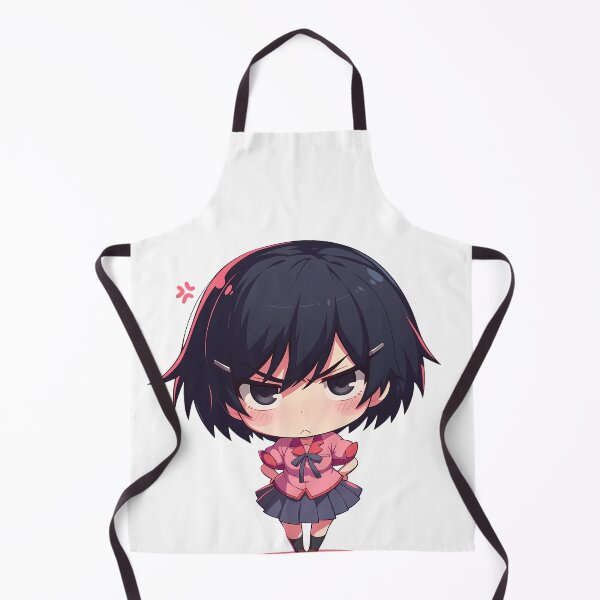Item preview, Suruga Kanbaru Bakemonogatari Chibi Angry Hands On Hips designed and sold by 108Recordings.