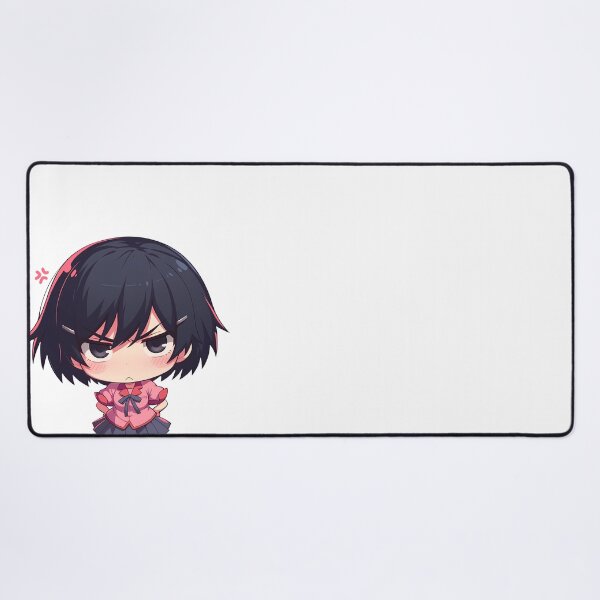 Item preview, Suruga Kanbaru Bakemonogatari Chibi Angry Hands On Hips designed and sold by 108Recordings.