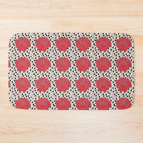 Item preview, Polka dots Rose pattern  designed and sold by Tatiana Ribeiro.