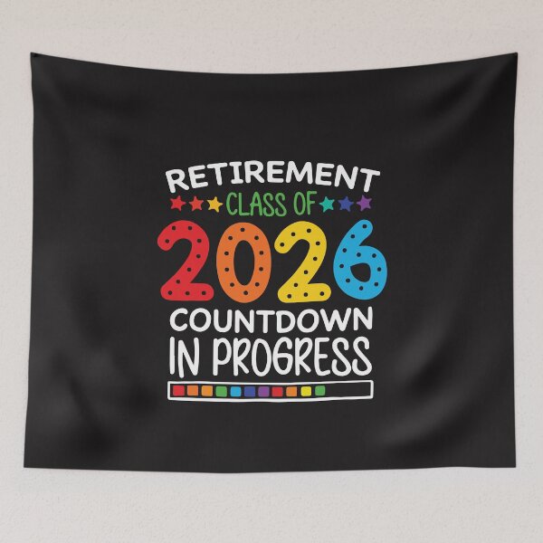 Item preview, Retirement 2026 Countdown In Progress Funny Teacher Retired Soon Design designed and sold by kiralynstration.