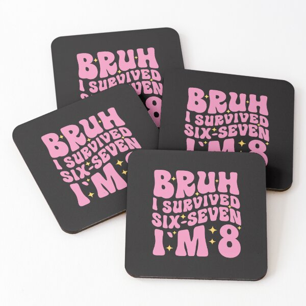 Item preview, Bruh I'm 8 Funny 8th Birthday Retro Vintage Birthday Design Age 8 designed and sold by kiralynstration.