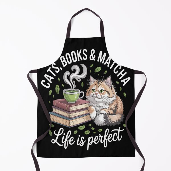 Item preview, Cats, Books And Matcha Life Is Perfect designed and sold by kakashinn.