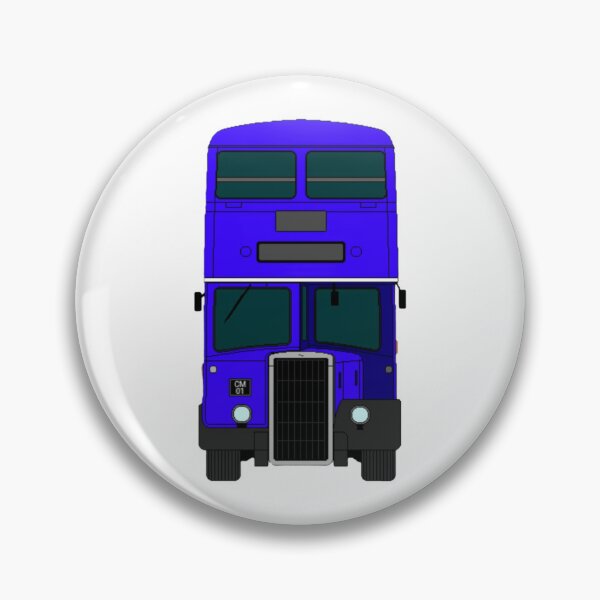 Item preview, Blue Double decker bus designed and sold by TrainFanatic.