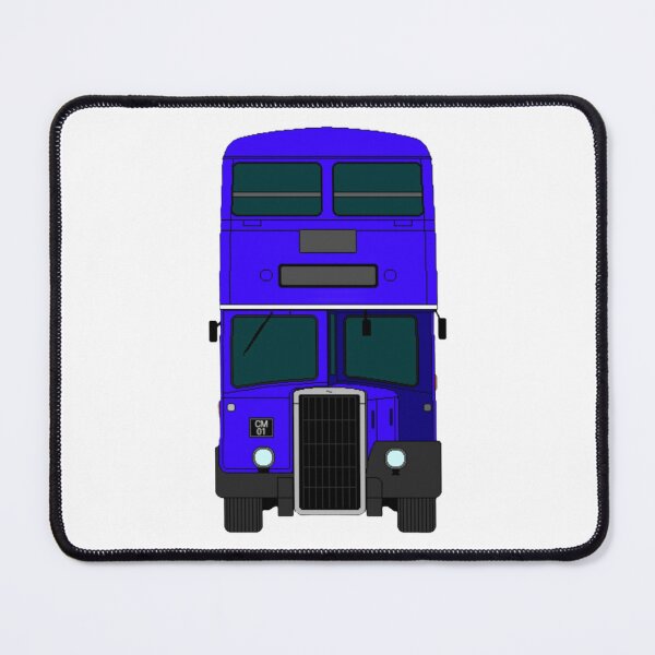 Item preview, Blue Double decker bus designed and sold by TrainFanatic.