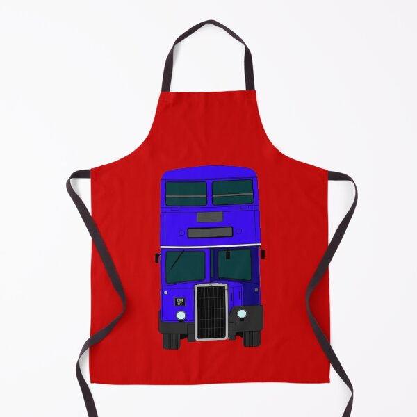 Item preview, Blue Double decker bus designed and sold by TrainFanatic.