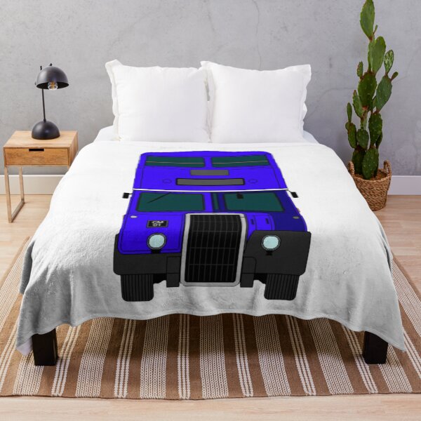 Item preview, Blue Double decker bus designed and sold by TrainFanatic.