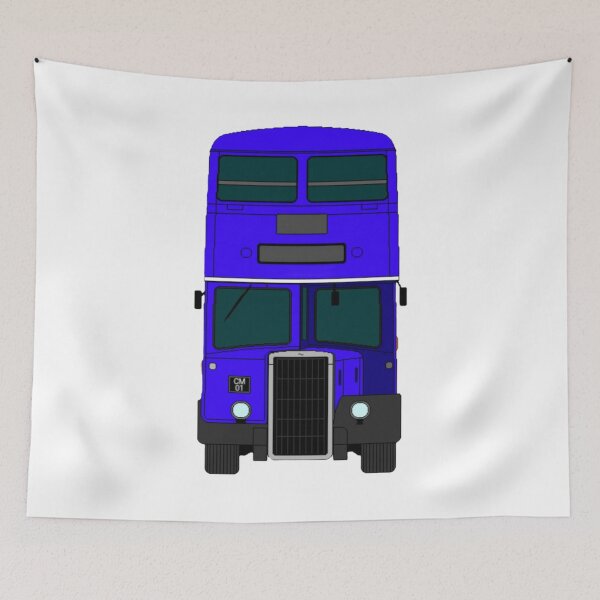Item preview, Blue Double decker bus designed and sold by TrainFanatic.