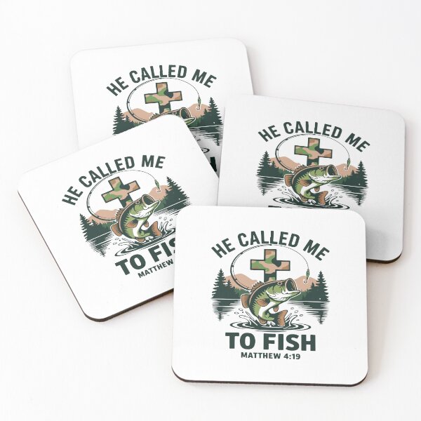 Item preview, He Called Me To Fish Christian Fishing Funny Bass Camo Faith Design designed and sold by kiralynstration.