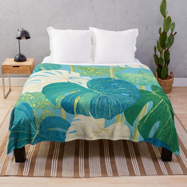 Item preview, Monstera Illustration – Tropical Leaf Botanical Design designed and sold by BobaBunny76.